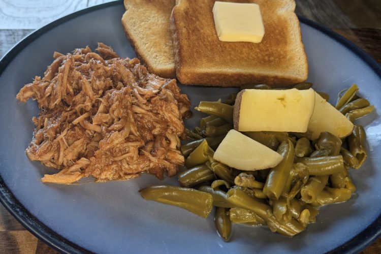 Pulled Pork with Toast
